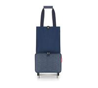 Reisenthel HK4113 FOLDABLETROLLEY HERRINGBONE DARK BLUE Borsa sportiva Donna HERRINGBONE DARK BLUE Taglia Unica