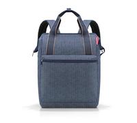 Reisenthel JS4113 ALLROUNDER R LARGE HERRINGBONE DARK BLUE Borsa sportiva Donna HERRINGBONE DARK BLUE Taglia Unica