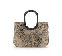 reisenthel Loopshopper L - Borsa robusta con pratici scomparti in bottiglie in PET riciclate, design affascinante e impermeabile, oro, Jacquard Brown, L