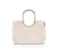 reisenthel Loopshopper L - Borsa robusta con pratici scomparti in bottiglie in PET riciclate, design affascinante e impermeabile, oro, Teddy Sand, L