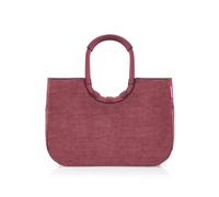 reisenthel Loopshopper L - Borsa robusta con pratici scomparti in bottiglie in PET riciclate, design affascinante e impermeabile, oro, Twist Maroon, L