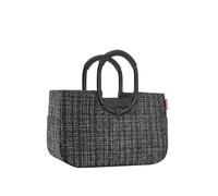 reisenthel loopshopper M - Borsa robusta con pratici scomparti in bottiglie PET riciclate, eleganza durante lo shopping, molte funzioni incluse, Bou lack, M