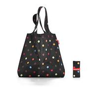 reisenthel Mini Maxi Shopper Collection 6, Borsa per la Spesa, Accessori, Nero con Pois