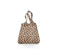 reisenthel mini maxi shopper leo macchiato - borsa shopping pieghevole con