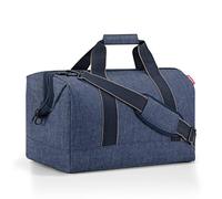 Reisenthel MT4113 ALLROUNDER L HERRINGBONE DARK BLUE Borsa sportiva Donna HERRINGBONE DARK BLUE Taglia Unica