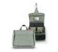 reisenthel toiletbag XL pratico beauty case con gancio, materiale impermeabile, Twist Sage, xl
