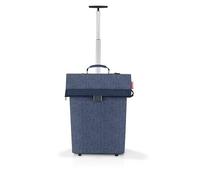 Reisenthel NT4113 TROLLEY M HERRINGBONE DARK BLUE Borsa sportiva Donna HERRINGBONE DARK BLUE Taglia Unica