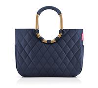 Reisenthel OR4111 LOOPSHOPPER L FRAME RHOMBUS MIDNIGHT GOLD Borsa sportiva Donna FRAME RHOMBUS MIDNIGHT GOLD Taglia Unica