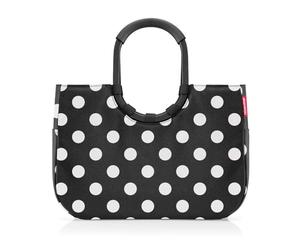 Reisenthel OR7072 LOOPSHOPPER L FRAME DOTS WHITE Borsa sportiva Donna FRAME DOTS WHITE Taglia Unica