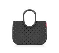REISENTHEL OR7076 LOOPSHOPPER L FRAME Borsa sportiva Unisex Adulto GLOSSY DOTS BLACK Taglia Unica