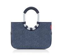 Reisenthel OS4113 LOOPSHOPPER M HERRINGBONE DARK BLUE Borsa sportiva Donna HERRINGBONE DARK BLUE Taglia Unica