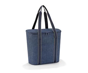 Reisenthel OV4113 THERMOSHOPPER HERRINGBONE DARK BLUE Borsa sportiva Donna HERRINGBONE DARK BLUE Taglia Unica