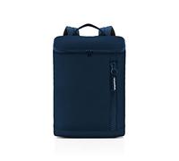 reisenthel overnighter-backpack M - zaino sportivo-elegante, scomparto per laptop, idrorepellente, Couleur:dark blue
