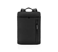 reisenthel overnighter-backpack M - zaino sportivo-elegante, scomparto per laptop, idrorepellente, Couleur:black