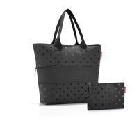 reisenthel Shopper E1 Glossy Dots Black Set2