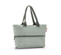 reisenthel Shopper E1, Unisex-Adulto, Twist Sage, 50 x 26,5 x 16,5cm