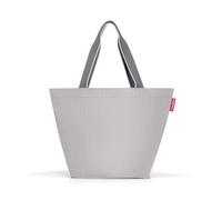 reisenthel Shopper M Herringbone Grey, Borsa per la Spesa Donna, A Spina di Pesce Grigio, m