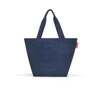 reisenthel shopper - Spaziosa borsa per la spesa e elegante borsa in un unico - Realizzato in materiale impermeabile, Twist Navy, Taglia unica per tutti, moderno