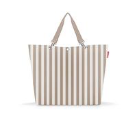 reisenthel Shopper XL - Spaziosa borsa per la spesa e elegante borsa in un unico - Realizzato in materiale impermeabile, Summerstries Coffee, Taglia unica per tutti, Contemporaneo