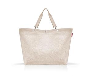reisenthel Shopper XL - Spaziosa borsa per la spesa e elegante borsa in un unico - Realizzato in materiale impermeabile, Teddy Sand, xl, Contemporaneo