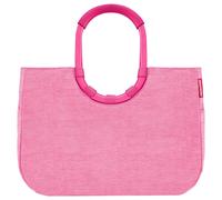 reisenthel shopping loopshopper L - Borsa per la spesa con manico 46 cm (frame twist pink)