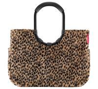 reisenthel shopping loopshopper L - Borsa per la spesa con manico 46 cm (leo fake fur)