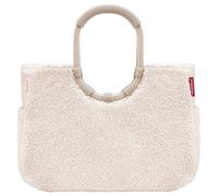 reisenthel Loopshopper L - Borsa robusta con pratici scomparti in bottiglie in PET riciclate, design affascinante e impermeabile, oro, Teddy Sand, L