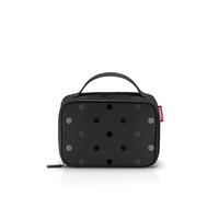 reisenthel thermocase Glossy dots Nero - Piccola borsa frigo per cosmetici, medicinali, snack e altro - Realizzata in materiale idrorepellente