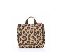 reisenthel toiletbag - Pratica borsa da toilette con gancio, materiale impermeabile, Leo Macchiato, Standard