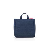 reisenthel toiletbag - Pratica borsa da toilette con gancio, materiale impermeabile, Twist Navy, Taglia unica per tutti, moderno