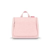 reisenthel toiletbag XL pratico beauty case con gancio, materiale impermeabile, Twist Blush, 28 cm, Borsa WC XL Twist Blush