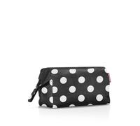 reisenthel travelcosmetic dots white - borsa per cosmetici da viaggio forte, robusta e pratica, cinghia a mano, materiale idrorepellente