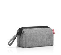 reisenthel travelcosmetic florist indigo - borsa per cosmetici da viaggio forte, robusta e pratica, cinghia a mano, materiale idrorepellente, Couleur:twist silver