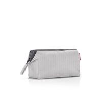 reisenthel travelcosmetic herringbone grey - borsa per cosmetici da viaggio forte, robusta e pratica, cinghia a mano, materiale idrorepellente