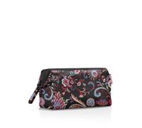 reisenthel travelcosmetic paisley black - borsa per cosmetici da viaggio forte, robusta e pratica, cinghia a mano, materiale idrorepellente