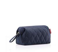 reisenthel travelcosmetic rhombus midnight gold - borsa per cosmetici da viaggio forte, robusta e pratica, cinghia a mano, materiale idrorepellente