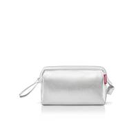 reisenthel Travelcosmetic - Robusta e pratica borsa cosmetica da viaggio, cinturino da polso, materiale impermeabile, Silver Crackle, Taglia unica per tutti, Contemporaneo