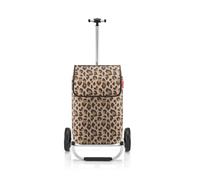 reisenthel Trolley per la spesa Leo Macchiato - leggero e spazioso trolley per la spesa settimanale