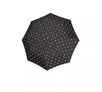 reisenthel umbrella pocket duomatic - Ombrello Tascabile Antivento con Apertura Automatica, Manico con Design Ergonomico, Realizzato con Bottiglie in PET Riciclate, Fantasia a Pois