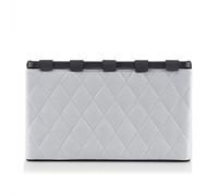 Reisenthel XH7062 FRAMEBOX L FRAME RHOMBUS LIGHT GREY Borsa sportiva Unisex Adulto FRAME RHOMBUS LIGHT GREY Taglia Unica
