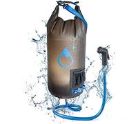 reiseregen Original Plus - 15 litri - Doccia da campeggio - Dry Bag impermeabile - Doccia solare da giardino