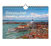 Reisezauber - Calendario da parete Venezia, formato DIN A5, per il 2023, motivo: Magia delle Seelenzauber