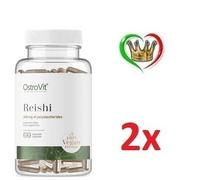Reishi Estratto 40% Ganoderma Lucidum - 60 Capsule 600 mg - Integratore Difese -