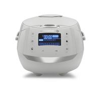REISHUNGER Cuociriso Digitale - Fino a 8 Persone - Grigio