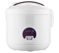 Reishunger Cuociriso & Vaporiera Con Rivestimento Anti Aderente - Bianco/Lilla