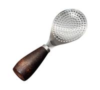 Reislöffel - Kocher-Paddel | Hitzebeständiger Edelstahl-Schöpfer Mit Holzgriff, Antihaft-Oberfläche, Ergonomisches Design Für Reis, Getreide, Küche, Camping