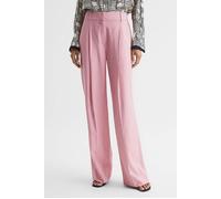 Reiss Bonnie Wide-leg & Flared Pants Pink Taglia: 6 | Pantaloni a zampa di elefante Outlet | Donna | Rosa