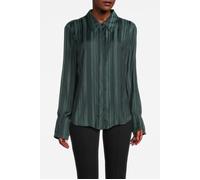 Reiss Felicity-striped Button-down Shirt Emerald Taglia: 4 | Magliette intime Outlet | Donna | Verde