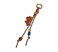 REITINGE Accessorio per borsa a forma di cavallo realizzato a mano con perline, design vintage, perfetto come amico e famiglia, materiali misti robusti, Marrone chiaro, Taglia unica