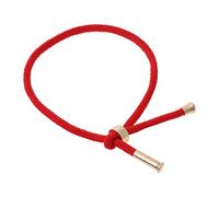 REITINGE Braccialetti, 3 colori vuoti, perline intrecciate fatte a mano, braccialetti in corda portafortuna regalo per uomo e donna, As shown, Metallo